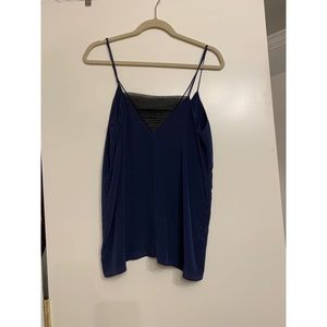 PARKER CAMI SIZE M - NAVY AND BLACK